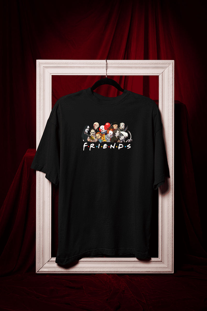 Friends Forever : Oversized Printed T-shirts