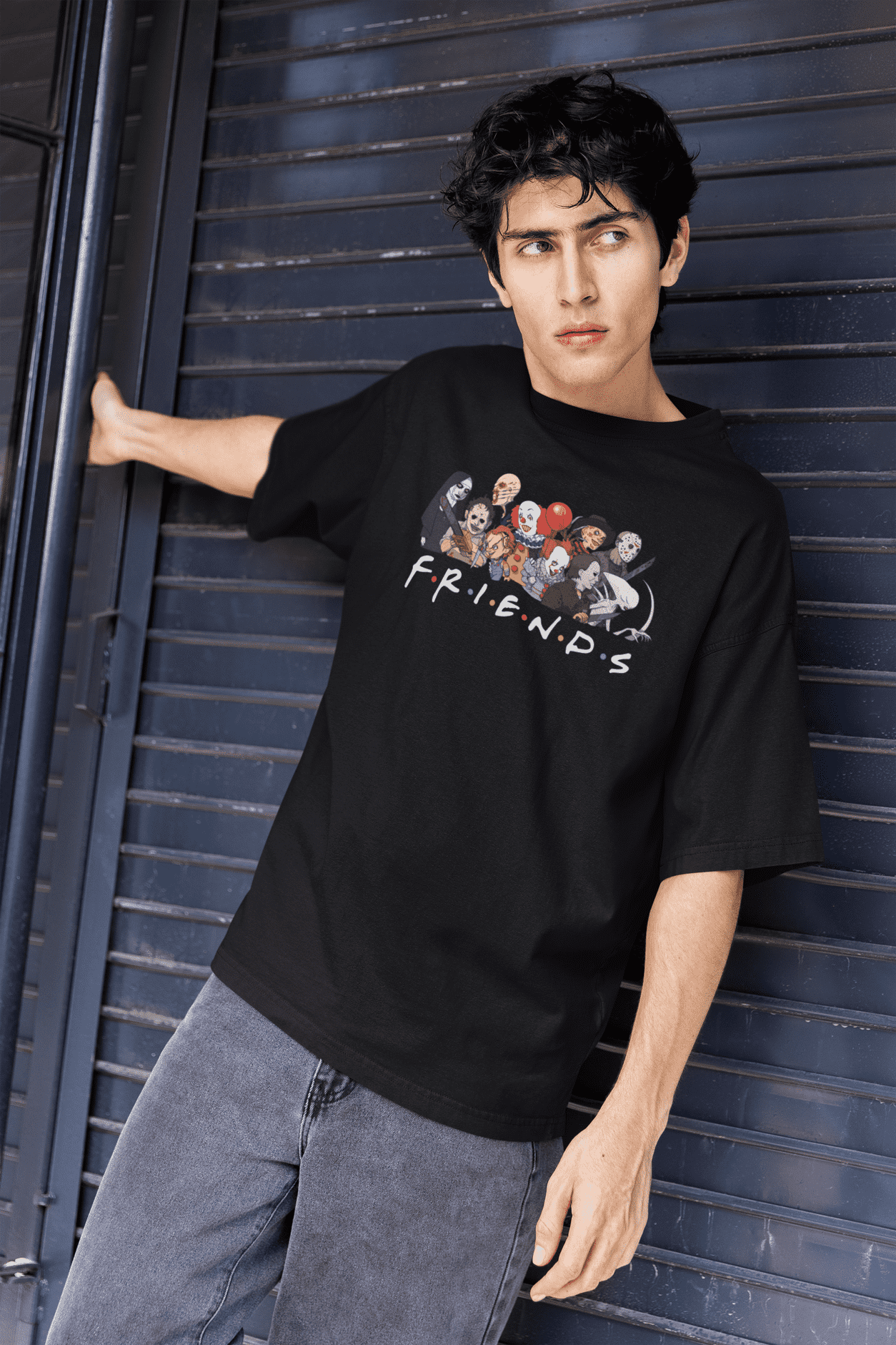 Friends Forever : Oversized Printed T-shirts