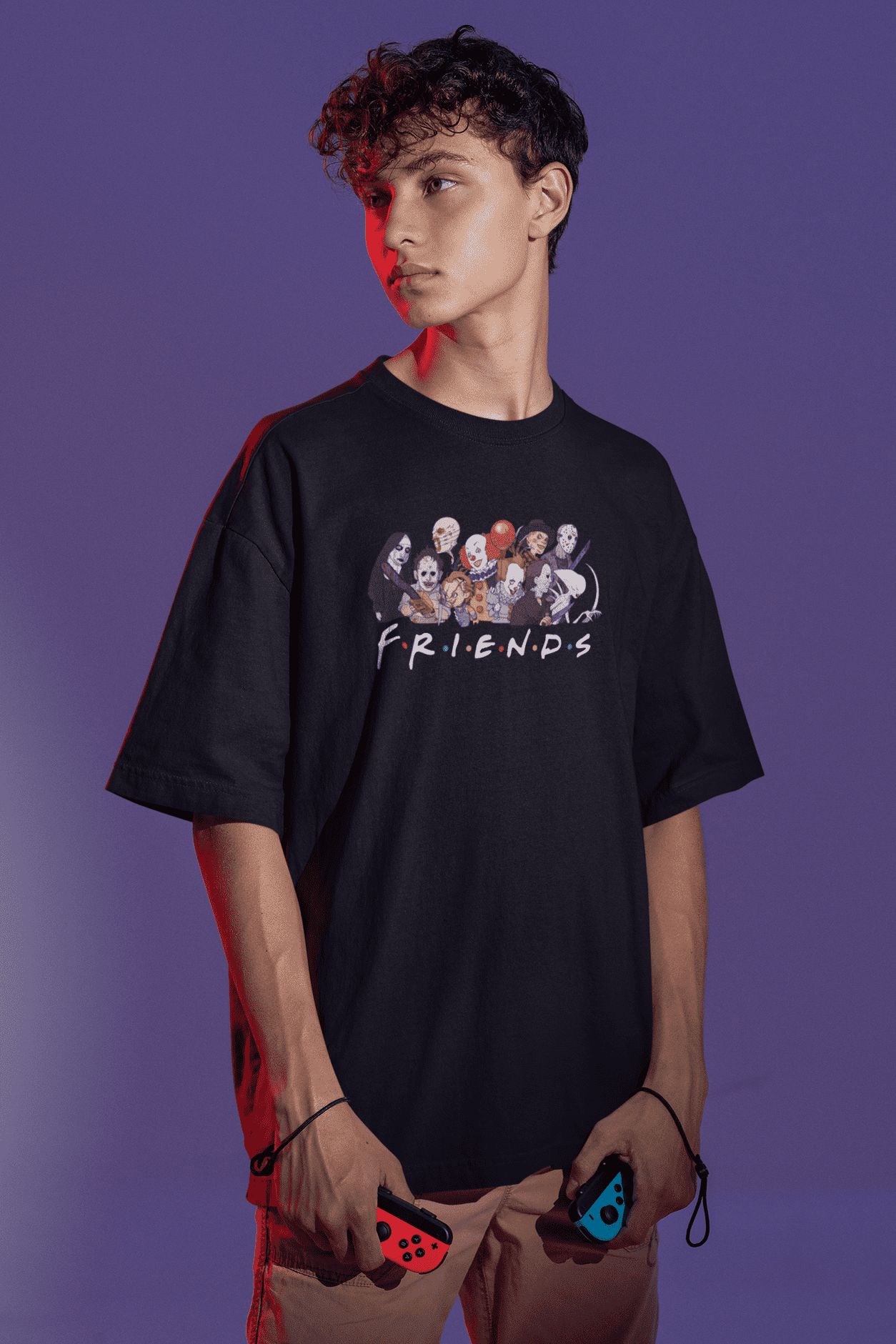 Friends Forever : Oversized Printed T-shirts