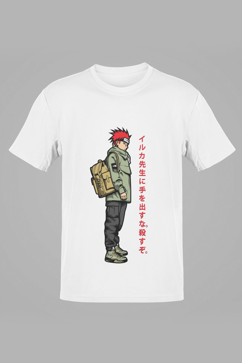 Anime: classic fit printed t-shirt