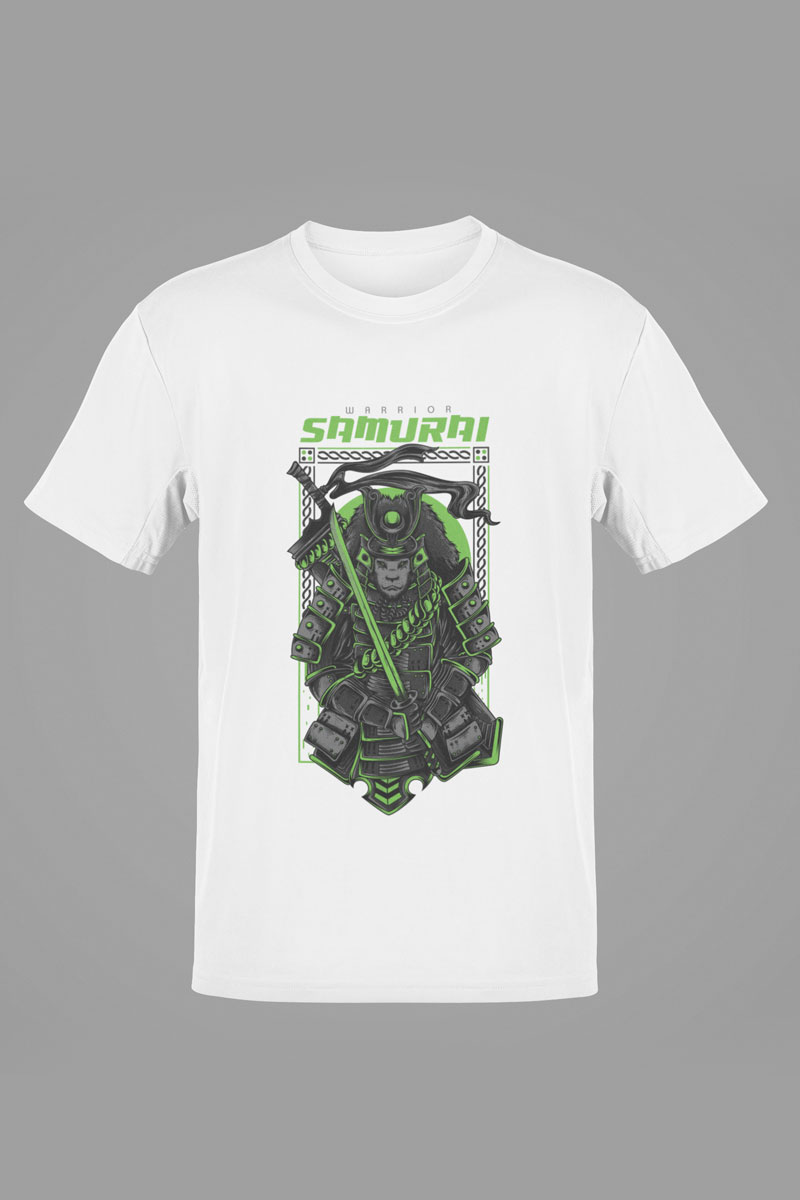 Warrior Samurai Beast: Classic Printed T-shirt